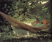 Winslow Homer Sunshine under the tree oil painting on canvas